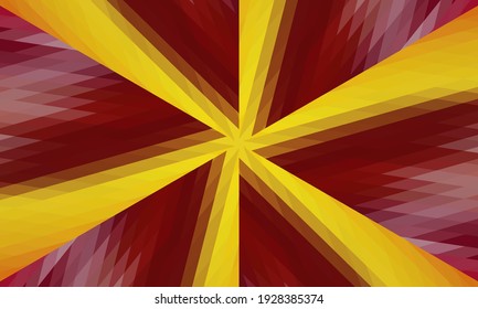 Geometric design, Mosaic of a vector kaleidoscope, abstract Mosaic Background, colorful Futuristic Background, geometric Triangular Pattern. Mosaic texture. Stained glass effect. Vector.