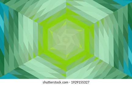 Geometric design, Mosaic of a vector kaleidoscope, abstract Mosaic Background, colorful Futuristic Background, geometric Triangular Pattern. Mosaic texture. Stained glass effect. Vector.