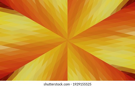 Geometric design, Mosaic of a vector kaleidoscope, abstract Mosaic Background, colorful Futuristic Background, geometric Triangular Pattern. Mosaic texture. Stained glass effect. Vector.