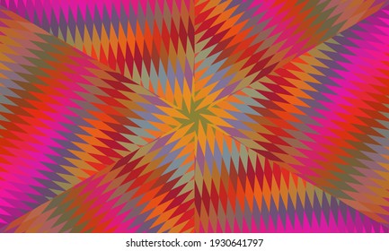 Geometric design, Mosaic of a vector kaleidoscope, abstract Mosaic Background, colorful Futuristic Background, geometric Triangular Pattern. Mosaic texture. Stained glass effect. Vector.