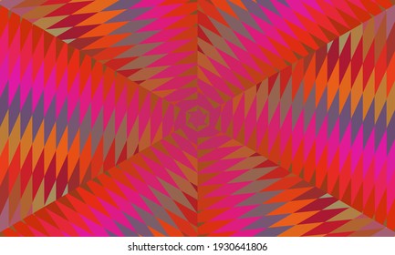 Geometric design, Mosaic of a vector kaleidoscope, abstract Mosaic Background, colorful Futuristic Background, geometric Triangular Pattern. Mosaic texture. Stained glass effect. Vector.