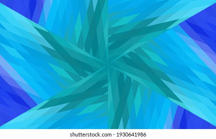 Geometric design, Mosaic of a vector kaleidoscope, abstract Mosaic Background, colorful Futuristic Background, geometric Triangular Pattern. Mosaic texture. Stained glass effect. Vector.