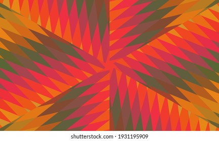 Diseño geométrico, mosaico de un kaleidoscopio vector, fondo mosaico abstracto, fondo futurista colorido, patrón triangular geométrico. Textura mosaica. Efecto de vidrio manchado. Vector.