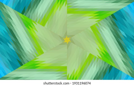 Geometric design, Mosaic of a vector kaleidoscope, abstract Mosaic Background, colorful Futuristic Background, geometric Triangular Pattern. Mosaic texture. Stained glass effect. Vector.