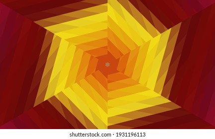 Geometric design, Mosaic of a vector kaleidoscope, abstract Mosaic Background, colorful Futuristic Background, geometric Triangular Pattern. Mosaic texture. Stained glass effect. Vector.