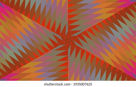 Geometric design, Mosaic of a vector kaleidoscope, abstract Mosaic Background, colorful Futuristic Background, geometric Triangular Pattern. Mosaic texture. Stained glass effect. Vector.
