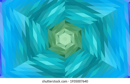 Geometric design, Mosaic of a vector kaleidoscope, abstract Mosaic Background, colorful Futuristic Background, geometric Triangular Pattern. Mosaic texture. Stained glass effect. Vector.