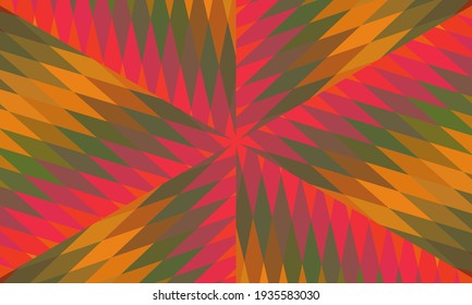 Geometric design, Mosaic of a vector kaleidoscope, abstract Mosaic Background, colorful Futuristic Background, geometric Triangular Pattern. Mosaic texture. Stained glass effect. Vector.