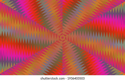 Diseño geométrico, mosaico de un kaleidoscopio vector, fondo mosaico abstracto, fondo futurista colorido, patrón triangular geométrico. Textura mosaica. Efecto de vidrio manchado. Vector.