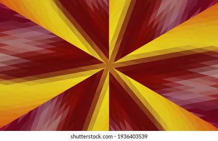 Geometric design, Mosaic of a vector kaleidoscope, abstract Mosaic Background, colorful Futuristic Background, geometric Triangular Pattern. Mosaic texture. Stained glass effect. Vector.