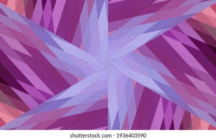 Geometric design, Mosaic of a vector kaleidoscope, abstract Mosaic Background, colorful Futuristic Background, geometric Triangular Pattern. Mosaic texture. Stained glass effect. Vector.