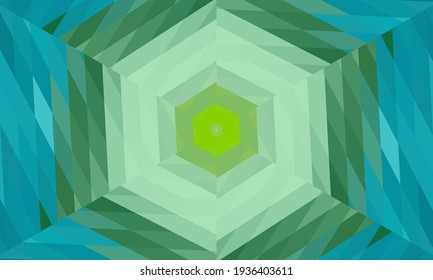 Geometric design, Mosaic of a vector kaleidoscope, abstract Mosaic Background, colorful Futuristic Background, geometric Triangular Pattern. Mosaic texture. Stained glass effect. Vector.