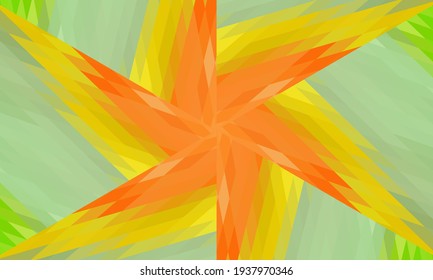 Geometric design, Mosaic of a vector kaleidoscope, abstract Mosaic Background, colorful Futuristic Background, geometric Triangular Pattern. Mosaic texture. Stained glass effect. Vector.
