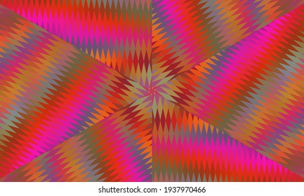 Geometric design, Mosaic of a vector kaleidoscope, abstract Mosaic Background, colorful Futuristic Background, geometric Triangular Pattern. Mosaic texture. Stained glass effect. Vector.