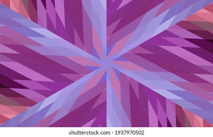Geometric design, Mosaic of a vector kaleidoscope, abstract Mosaic Background, colorful Futuristic Background, geometric Triangular Pattern. Mosaic texture. Stained glass effect. Vector.