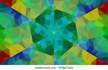 free kaleidoscope maker vector