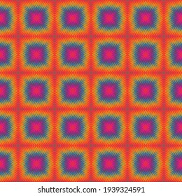 Geometrisches Design, Mosaik eines Vektorkalidoskops, abstrakter Mosaikhintergrund, bunter Futuristischer Hintergrund, geometrisches Dreiecksmuster. Mosaikstruktur. Festgestellter Glaseffekt. Vektorgrafik