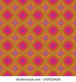 Geometrisches Design, Mosaik eines Vektorkalidoskops, abstrakter Mosaikhintergrund, bunter Futuristischer Hintergrund, geometrisches Dreiecksmuster. Mosaikstruktur. Festgestellter Glaseffekt. Vektorgrafik