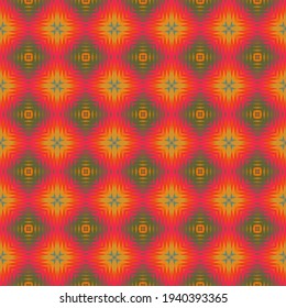 Geometrisches Design, Mosaik eines Vektorkalidoskops, abstrakter Mosaikhintergrund, bunter Futuristischer Hintergrund, geometrisches Dreiecksmuster. Mosaikstruktur. Festgestellter Glaseffekt. Vektorgrafik