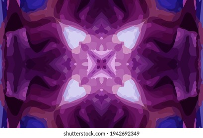 Geometric design, Mosaic of a vector kaleidoscope, abstract Mosaic Background, colorful Futuristic Background, geometric Triangular Pattern. Mosaic texture. Stained glass effect. 10 EPS Vector.