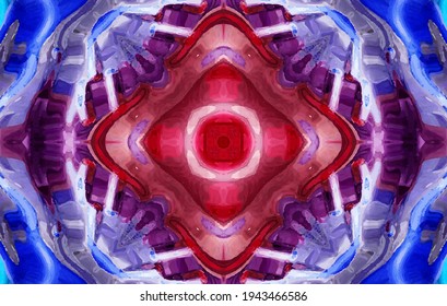Geometric design, Mosaic of a vector kaleidoscope, abstract Mosaic Background, colorful Futuristic Background, geometric Triangular Pattern. Mosaic texture. Stained glass effect. 10 EPS Vector.