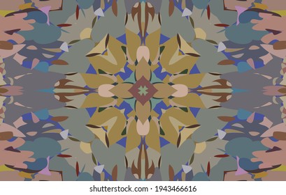 Geometric design, Mosaic of a vector kaleidoscope, abstract Mosaic Background, colorful Futuristic Background, geometric Triangular Pattern. Mosaic texture. Stained glass effect. 10 EPS Vector.