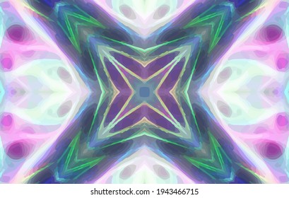 Geometric design, Mosaic of a vector kaleidoscope, abstract Mosaic Background, colorful Futuristic Background, geometric Triangular Pattern. Mosaic texture. Stained glass effect. 10 EPS Vector.