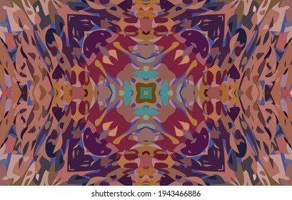 Geometric design, Mosaic of a vector kaleidoscope, abstract Mosaic Background, colorful Futuristic Background, geometric Triangular Pattern. Mosaic texture. Stained glass effect. 10 EPS Vector.