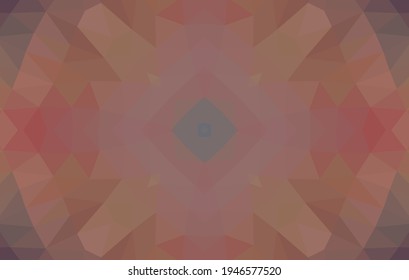 Geometric design, Mosaic of a vector kaleidoscope, abstract Mosaic Background, colorful Futuristic Background, geometric Triangular Pattern. Mosaic texture. Stained glass effect. Vector