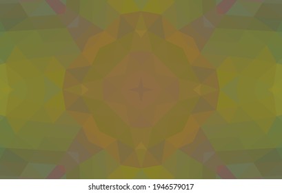 Geometric design, Mosaic of a vector kaleidoscope, abstract Mosaic Background, colorful Futuristic Background, geometric Triangular Pattern. Mosaic texture. Stained glass effect. Vector