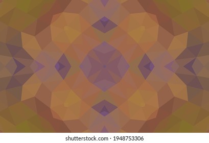 Geometric design, Mosaic of a vector kaleidoscope, abstract Mosaic Background, colorful Futuristic Background, geometric Triangular Pattern. Mosaic texture. Stained glass effect. EPS 10 Vector