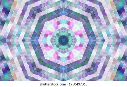 Diseño geométrico, mosaico de un kaleidoscopio vector, fondo mosaico abstracto, fondo futurista colorido, patrón triangular geométrico. Textura mosaica. Efecto de vidrio manchado. Vector EPS 10