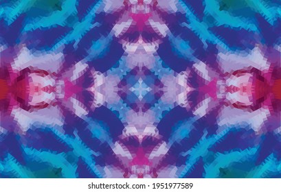 Geometric design, Mosaic of a vector kaleidoscope, abstract Mosaic Background, colorful Futuristic Background, geometric Triangular Pattern. Mosaic texture. Stained glass effect. EPS 10 Vector