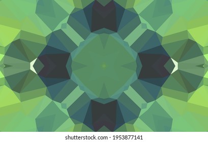 Geometric design, Mosaic of a vector kaleidoscope, abstract Mosaic Background, colorful Futuristic Background, geometric Triangular Pattern. Mosaic texture. Stained glass effect. EPS 10 Vector
