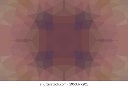 Geometric design, Mosaic of a vector kaleidoscope, abstract Mosaic Background, colorful Futuristic Background, geometric Triangular Pattern. Mosaic texture. Stained glass effect. EPS 10 Vector