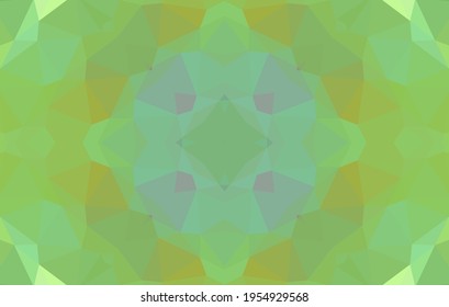 Geometric design, Mosaic of a vector kaleidoscope, abstract Mosaic Background, colorful Futuristic Background, geometric Triangular Pattern. Mosaic texture. Stained glass effect. 10 EPS Vector.