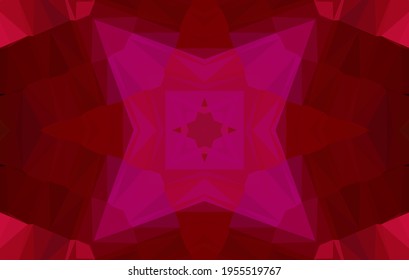 Geometric design, Mosaic of a vector kaleidoscope, abstract Mosaic Background, colorful Futuristic Background, geometric Triangular Pattern. Mosaic texture. Stained glass effect. 10 EPS Vector.