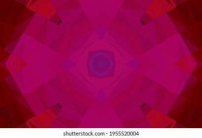 Geometric design, Mosaic of a vector kaleidoscope, abstract Mosaic Background, colorful Futuristic Background, geometric Triangular Pattern. Mosaic texture. Stained glass effect. 10 EPS Vector.