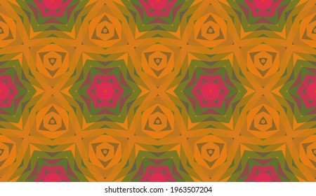 Geometric design, Mosaic of a vector kaleidoscope, abstract Mosaic Background, colorful Futuristic Background, geometric Triangular Pattern. Mosaic texture. Stained glass effect. EPS 10 Vector.