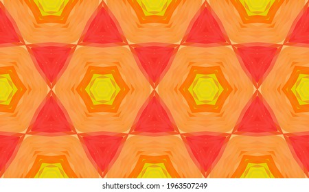 Geometric design, Mosaic of a vector kaleidoscope, abstract Mosaic Background, colorful Futuristic Background, geometric Triangular Pattern. Mosaic texture. Stained glass effect. EPS 10 Vector.