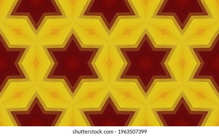 Geometric design, Mosaic of a vector kaleidoscope, abstract Mosaic Background, colorful Futuristic Background, geometric Triangular Pattern. Mosaic texture. Stained glass effect. EPS 10 Vector.