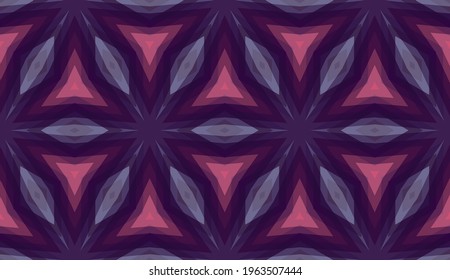 Diseño geométrico, mosaico de un kaleidoscopio vector, fondo mosaico abstracto, fondo futurista colorido, patrón triangular geométrico. Textura mosaica. Efecto de vidrio manchado. Vector EPS 10.