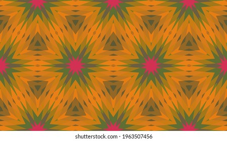 Geometric design, Mosaic of a vector kaleidoscope, abstract Mosaic Background, colorful Futuristic Background, geometric Triangular Pattern. Mosaic texture. Stained glass effect. EPS 10 Vector.