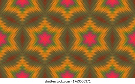 Geometric design, Mosaic of a vector kaleidoscope, abstract Mosaic Background, colorful Futuristic Background, geometric Triangular Pattern. Mosaic texture. Stained glass effect. EPS 10 Vector.