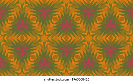 Diseño geométrico, mosaico de un kaleidoscopio vector, fondo mosaico abstracto, fondo futurista colorido, patrón triangular geométrico. Textura mosaica. Efecto de vidrio manchado. Vector EPS 10.