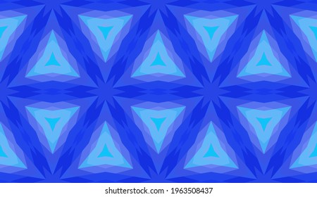 Geometric design, Mosaic of a vector kaleidoscope, abstract Mosaic Background, colorful Futuristic Background, geometric Triangular Pattern. Mosaic texture. Stained glass effect. EPS 10 Vector.