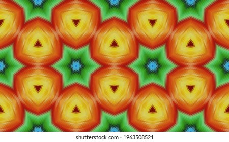Geometric design, Mosaic of a vector kaleidoscope, abstract Mosaic Background, colorful Futuristic Background, geometric Triangular Pattern. Mosaic texture. Stained glass effect. EPS 10 Vector.