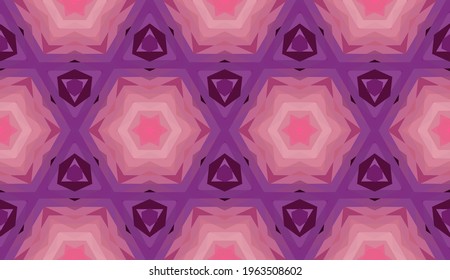 Diseño geométrico, mosaico de un kaleidoscopio vector, fondo mosaico abstracto, fondo futurista colorido, patrón triangular geométrico. Textura mosaica. Efecto de vidrio manchado. Vector EPS 10.