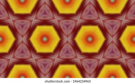 Geometric design, Mosaic of a vector kaleidoscope, abstract Mosaic Background, colorful Futuristic Background, geometric Triangular Pattern. Mosaic texture. Stained glass effect. 10 EPS Vector.