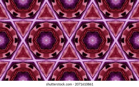 Geometric design, Mosaic of a vector kaleidoscope, abstract Mosaic Background, colorful Futuristic Background, geometric Triangular Pattern. Mosaic texture. Stained glass effect. 10 EPS Vector.